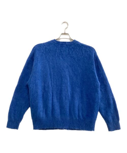 Wild Life Tailor（ワイルドライフテイラー）Wild Life Tailor (ワイルドライフテイラー) 厚手カーディガン ブルー サイズ:Lの古着・服飾アイテム