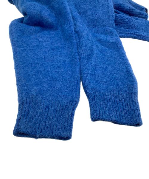 Wild Life Tailor（ワイルドライフテイラー）Wild Life Tailor (ワイルドライフテイラー) 厚手カーディガン ブルー サイズ:Lの古着・服飾アイテム