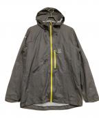 HAGLOFSホグロフス）の古着「ジップジャケット　L.I.M Series Crown Jacke」｜グレー