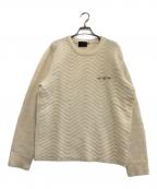 maison kitsuneメゾンキツネ）の古着「厚手ニット　100着限定」｜ホワイト