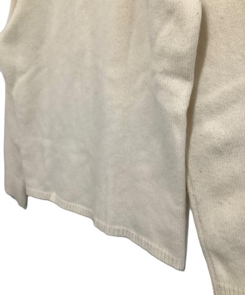maison kitsune（メゾンキツネ）maison kitsune (メゾンキツネ) 厚手ニット　100着限定 ホワイト サイズ:XLの古着・服飾アイテム
