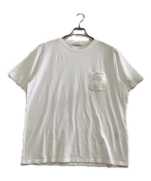 PRADA（プラダ）PRADA (プラダ) 半袖Tシャツ ホワイト サイズ:XXLの古着・服飾アイテム