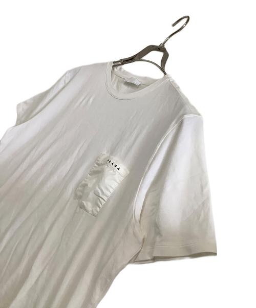 PRADA（プラダ）PRADA (プラダ) 半袖Tシャツ ホワイト サイズ:XXLの古着・服飾アイテム