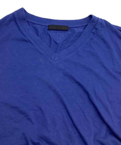 PRADA（プラダ）PRADA (プラダ) 半袖カットソー ブルー サイズ:XLの古着・服飾アイテム