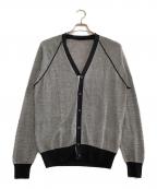 PRADAプラダ）の古着「薄手カーディガン」｜ブラック×ホワイト