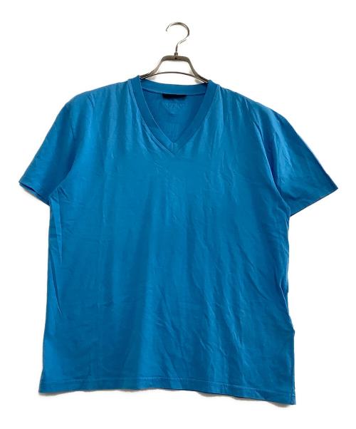 PRADA（プラダ）PRADA (プラダ) 半袖カットソー スカイブルー サイズ:XLの古着・服飾アイテム