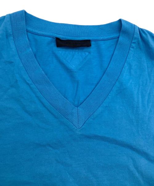PRADA（プラダ）PRADA (プラダ) 半袖カットソー スカイブルー サイズ:XLの古着・服飾アイテム