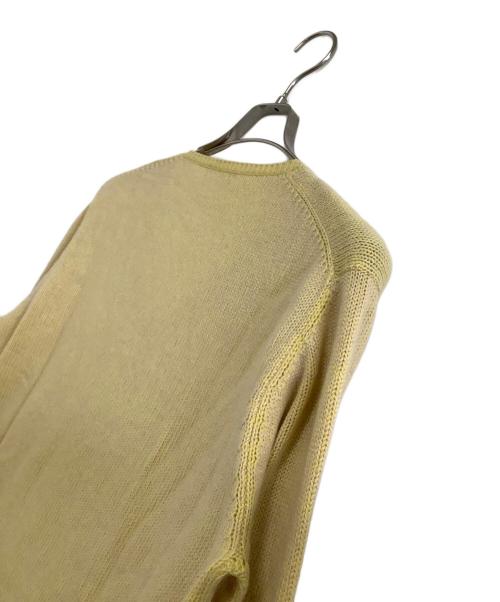 PRADA（プラダ）PRADA (プラダ) 薄手ニット イエロー サイズ:50の古着・服飾アイテム