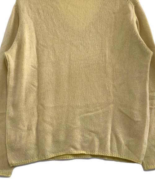 PRADA（プラダ）PRADA (プラダ) 薄手ニット イエロー サイズ:50の古着・服飾アイテム