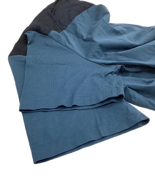 Maison Margiela（メゾンマルジェラ）Maison Margiela (メゾンマルジェラ) 半袖カットソー　4ステッチ ブルー サイズ:52の古着・服飾アイテム