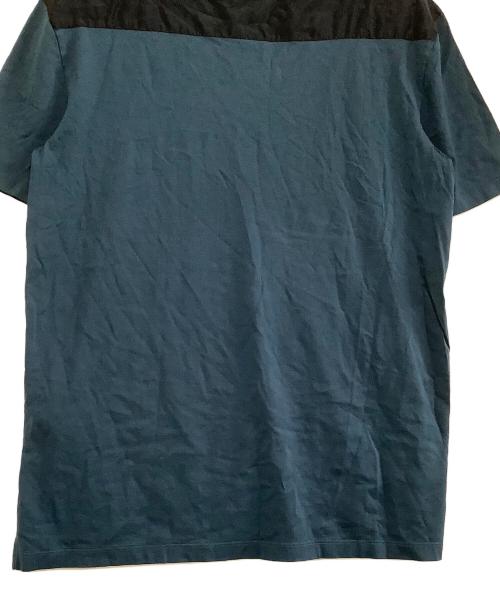 Maison Margiela（メゾンマルジェラ）Maison Margiela (メゾンマルジェラ) 半袖カットソー　4ステッチ ブルー サイズ:52の古着・服飾アイテム