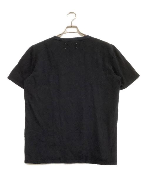 Maison Margiela（メゾンマルジェラ）Maison Margiela (メゾンマルジェラ) 半袖カットソー　4ステッチ ブラック サイズ:50の古着・服飾アイテム