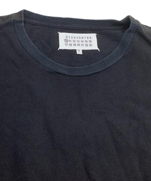 Maison Margiela（メゾンマルジェラ）Maison Margiela (メゾンマルジェラ) 半袖カットソー　4ステッチ ブラック サイズ:50の古着・服飾アイテム