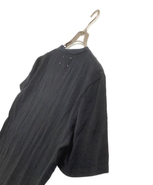 Maison Margiela（メゾンマルジェラ）Maison Margiela (メゾンマルジェラ) 半袖カットソー　4ステッチ ブラック サイズ:50の古着・服飾アイテム