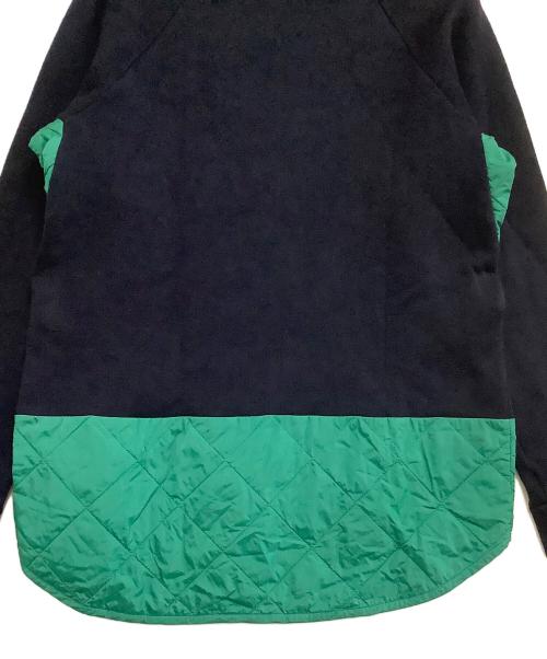 MARNI（マルニ）MARNI (マルニ) ドッキングニット ネイビー×グリーン サイズ:50の古着・服飾アイテム