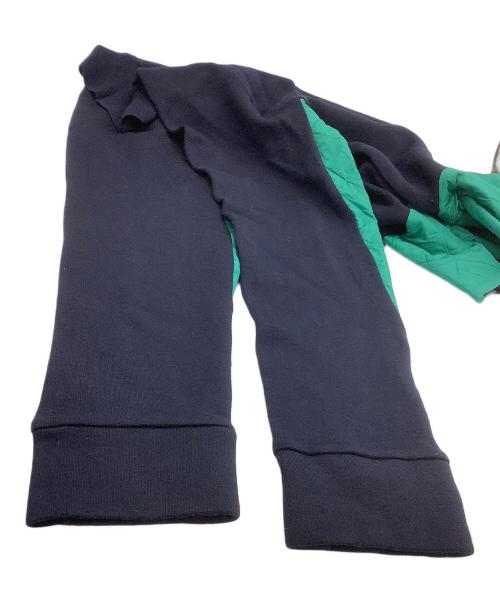 MARNI（マルニ）MARNI (マルニ) ドッキングニット ネイビー×グリーン サイズ:50の古着・服飾アイテム