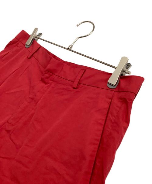 JIL SANDER（ジルサンダー）JIL SANDER (ジルサンダー) ハーフパンツ レッド サイズ:50の古着・服飾アイテム