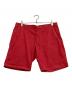 JIL SANDER（ジルサンダー）の古着「ハーフパンツ」｜レッド