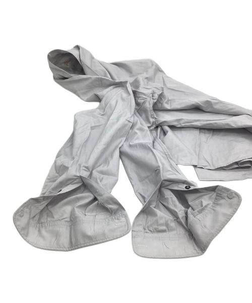 YOHJI YAMAMOTO（ヨウジヤマモト）YOHJI YAMAMOTO (ヨウジヤマモト) 長袖シャツ COSTUME D'HOMME グレー サイズ:3の古着・服飾アイテム