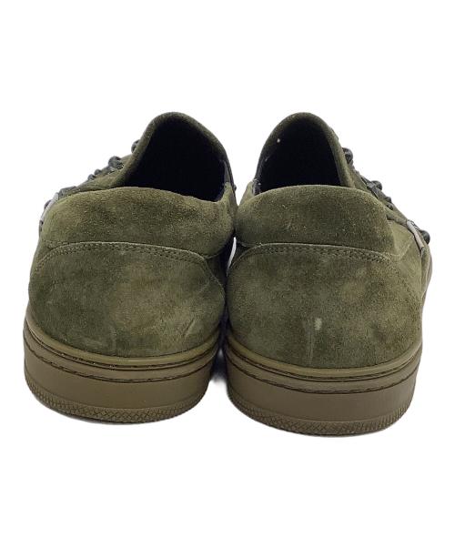 JIMMY CHOO（ジミーチュウ）JIMMY CHOO (ジミーチュウ) スタースタッズスリッポン グリーン サイズ:43の古着・服飾アイテム