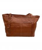 gentenゲンテン）の古着「レザートートバッグ」｜ブラウン
