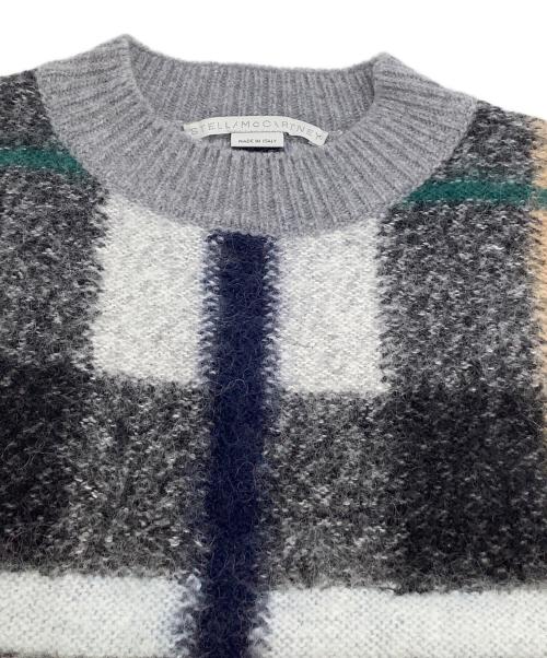 STELLA McCARTNEY（ステラマッカートニー）STELLA McCARTNEY (ステラマッカートニー) 厚手ニット ブラック×グレー サイズ:36の古着・服飾アイテム