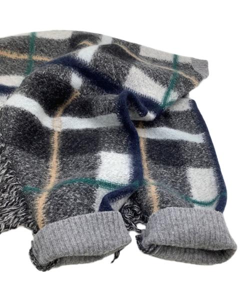 STELLA McCARTNEY（ステラマッカートニー）STELLA McCARTNEY (ステラマッカートニー) 厚手ニット ブラック×グレー サイズ:36の古着・服飾アイテム