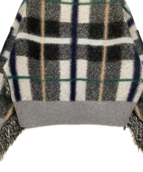 STELLA McCARTNEY（ステラマッカートニー）STELLA McCARTNEY (ステラマッカートニー) 厚手ニット ブラック×グレー サイズ:36の古着・服飾アイテム