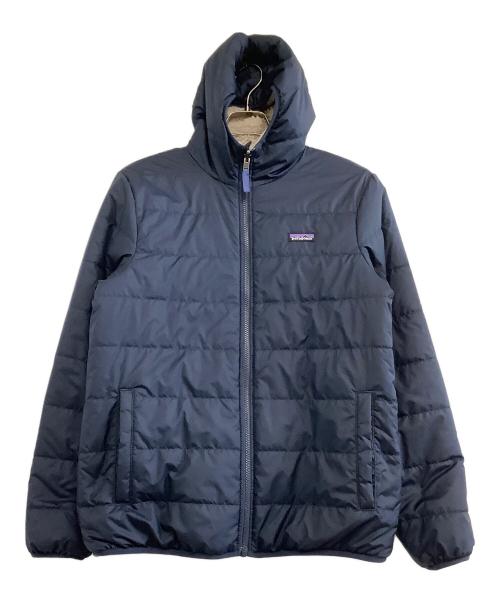 Patagonia（パタゴニア）Patagonia (パタゴニア) リバーシブルジャケット ベージュ×ネイビー サイズ:XXLの古着・服飾アイテム