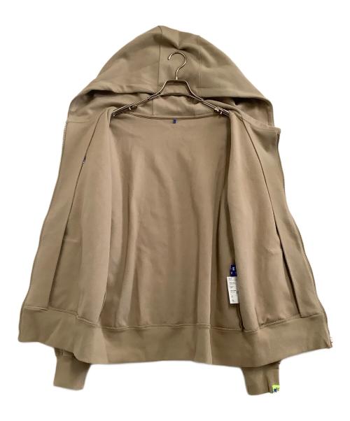 ADER error（アーダーエラー）ADER error (アーダーエラー) maison kitsune (メゾンキツネ) ジップパーカー ベージュ サイズ:A2の古着・服飾アイテム