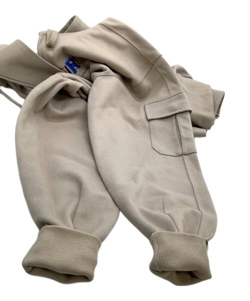 ADER error（アーダーエラー）ADER error (アーダーエラー) maison kitsune (メゾンキツネ) ジップパーカー ベージュ サイズ:A2の古着・服飾アイテム