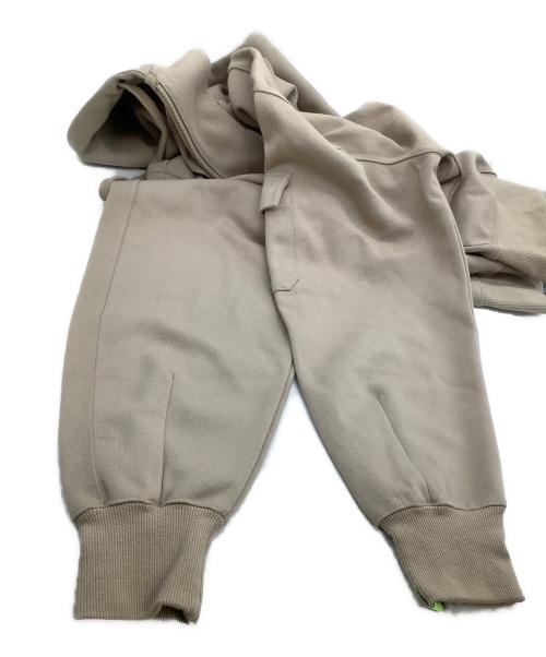 ADER error（アーダーエラー）ADER error (アーダーエラー) maison kitsune (メゾンキツネ) ジップパーカー ベージュ サイズ:A2の古着・服飾アイテム