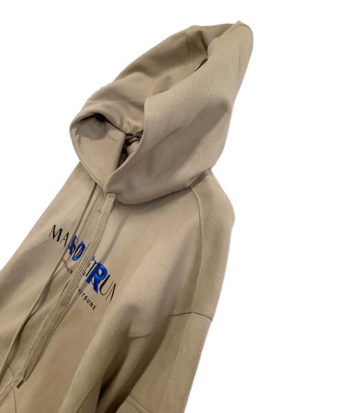 ADER error（アーダーエラー）ADER error (アーダーエラー) maison kitsune (メゾンキツネ) ジップパーカー ベージュ サイズ:A2の古着・服飾アイテム