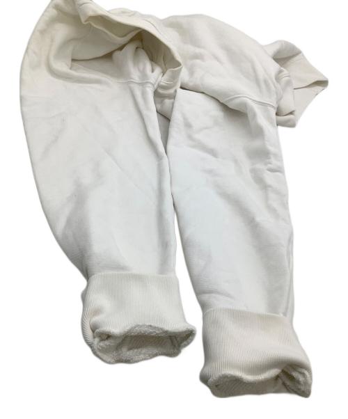 maison kitsune（メゾンキツネ）maison kitsune (メゾンキツネ) クルーネックスウェット　SWEATSHIRT TRICOLOR FOX PATCH ホワイト サイズ:XLの古着・服飾アイテム