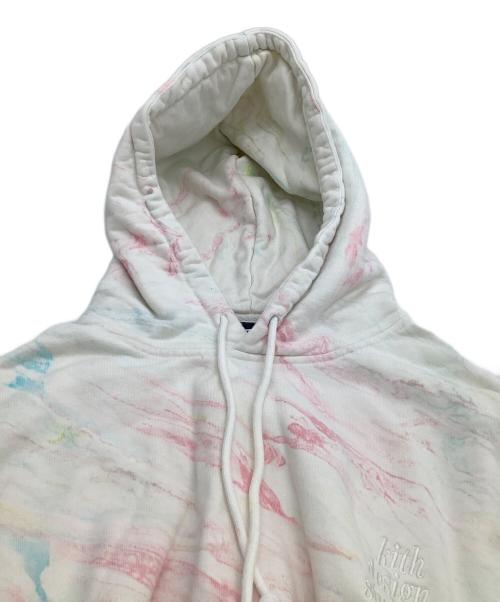 KITH（キス）KITH (キス) プルオーバーパーカー ホワイト サイズ:XLの古着・服飾アイテム