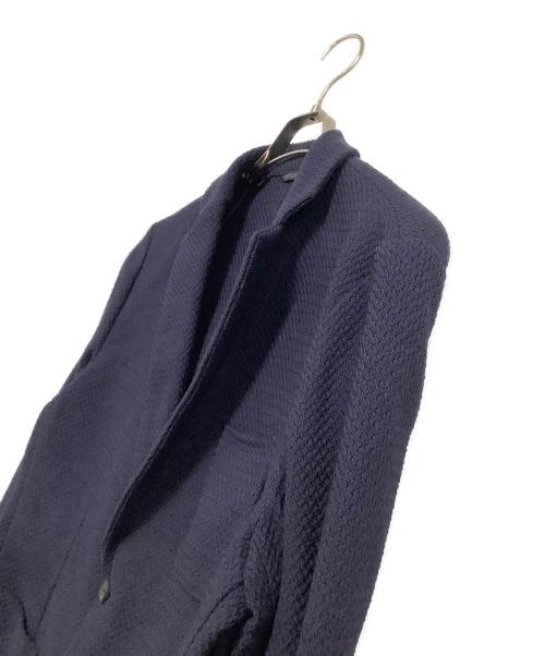 BOSS HUGO BOSS（ボス ヒューゴボス）BOSS HUGO BOSS (ボス ヒューゴボス) テーラードジャケット　SLIM FIT ワッフル ネイビー サイズ:50の古着・服飾アイテム