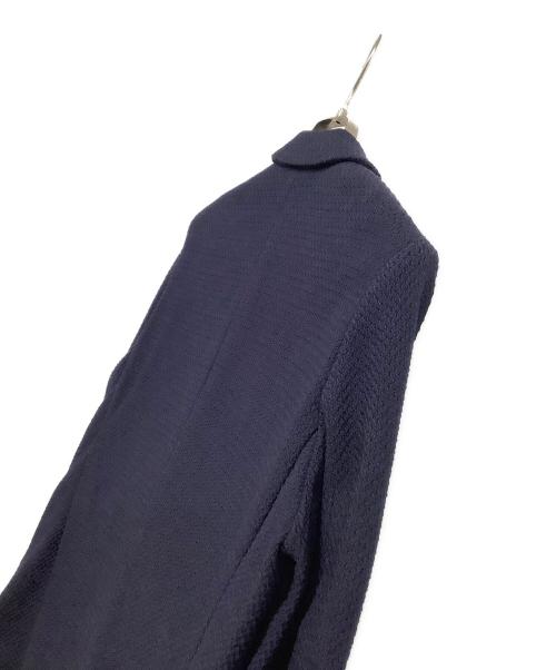 BOSS HUGO BOSS（ボス ヒューゴボス）BOSS HUGO BOSS (ボス ヒューゴボス) テーラードジャケット　SLIM FIT ワッフル ネイビー サイズ:50の古着・服飾アイテム