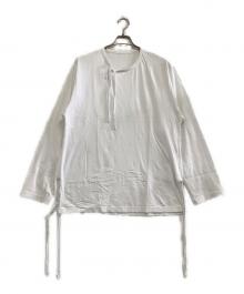 GROUND Y（グラウンドワイ）の古着「長袖Tシャツ」｜ホワイト