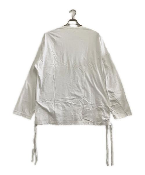 GROUND Y（グラウンドワイ）GROUND Y (グラウンドワイ) 長袖Tシャツ ホワイト サイズ:3の古着・服飾アイテム