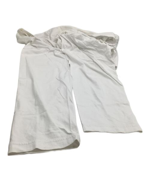 GROUND Y（グラウンドワイ）GROUND Y (グラウンドワイ) 長袖Tシャツ ホワイト サイズ:3の古着・服飾アイテム