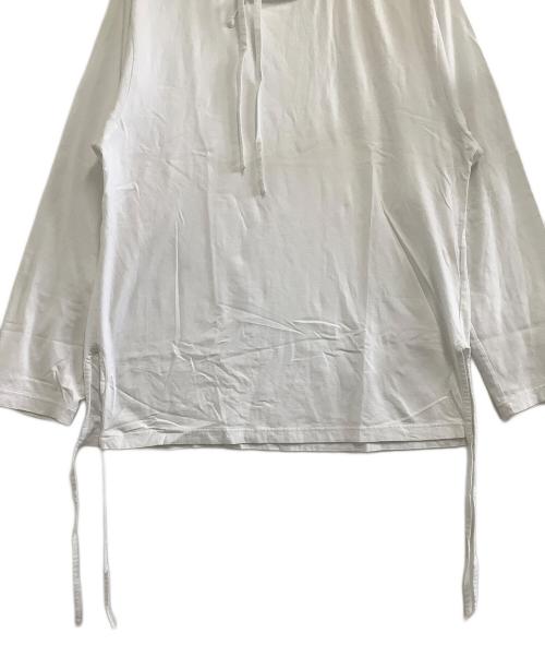 GROUND Y（グラウンドワイ）GROUND Y (グラウンドワイ) 長袖Tシャツ ホワイト サイズ:3の古着・服飾アイテム