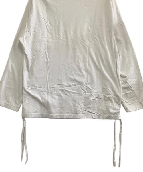 GROUND Y（グラウンドワイ）GROUND Y (グラウンドワイ) 長袖Tシャツ ホワイト サイズ:3の古着・服飾アイテム