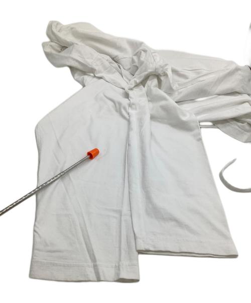 GROUND Y（グラウンドワイ）GROUND Y (グラウンドワイ) 長袖Tシャツ ホワイト サイズ:3の古着・服飾アイテム