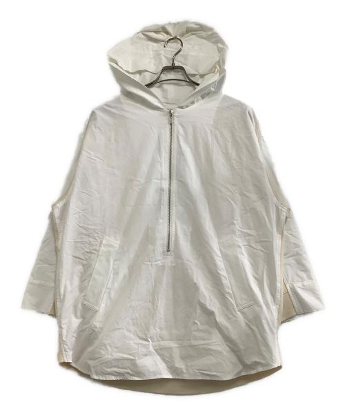 RISMAT by Y’s（リスマットバイワイズ）RISMAT by Y’s (リスマットバイワイズ) ハーフジップジャケット ホワイト サイズ:2の古着・服飾アイテム