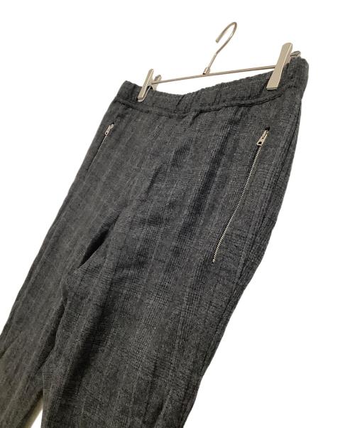 STELLA McCARTNEY（ステラマッカートニー）STELLA McCARTNEY (ステラマッカートニー) スラックス　チェック グレー サイズ:50の古着・服飾アイテム