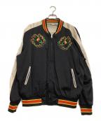 STELLA McCARTNEYステラマッカートニー）の古着「スタジャン」｜ブラック×ベージュ