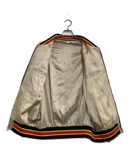 STELLA McCARTNEY（ステラマッカートニー）STELLA McCARTNEY (ステラマッカートニー) スタジャン ブラック×ベージュ サイズ:54の古着・服飾アイテム