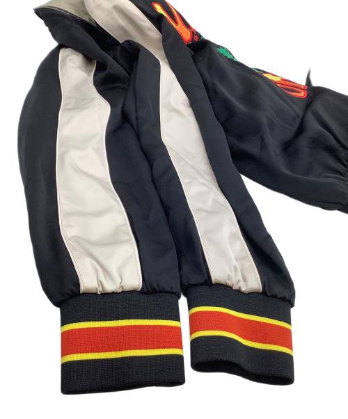 STELLA McCARTNEY（ステラマッカートニー）STELLA McCARTNEY (ステラマッカートニー) スタジャン ブラック×ベージュ サイズ:54の古着・服飾アイテム