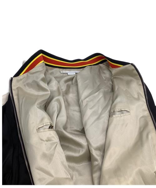 STELLA McCARTNEY（ステラマッカートニー）STELLA McCARTNEY (ステラマッカートニー) スタジャン ブラック×ベージュ サイズ:54の古着・服飾アイテム