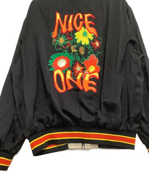 STELLA McCARTNEY（ステラマッカートニー）STELLA McCARTNEY (ステラマッカートニー) スタジャン ブラック×ベージュ サイズ:54の古着・服飾アイテム